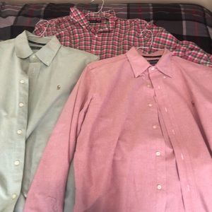 3 Ralph Lauren Button-Down bundle.